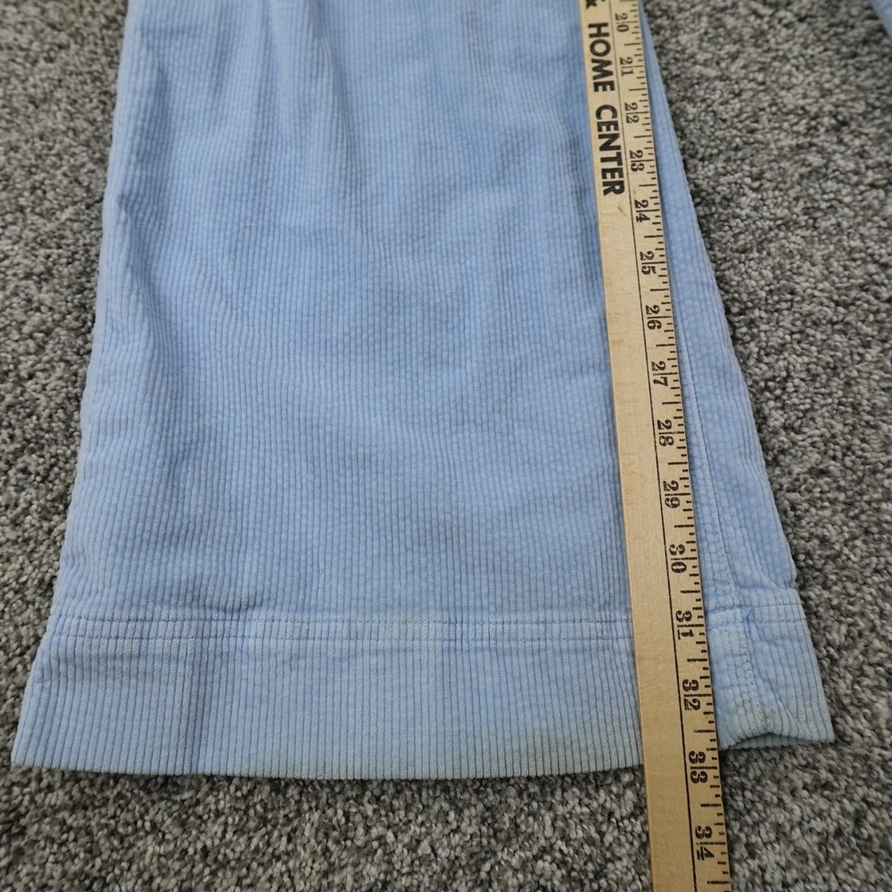 American Eagle Pants Womens 10 Blue Cargo High Rise Baggy Wide Leg Rave Stretch - Picture 4 of 16